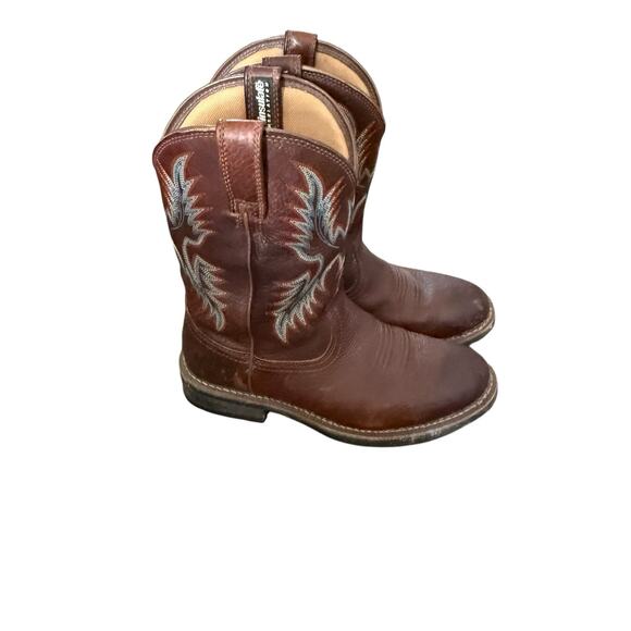 Ariat Men\'s Size 8.5 D Ricochet Brown‎ Leather Rodeo Western Cowboy Boots main image 8